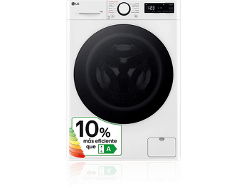 REACONDICIONADO Seminuevo Bueno Lavadora carga frontal - LG F4WR6010A0W, Serie 600, 10kg, 1400 rpm, 12 programas, AI Direct Drive™, TurboWash™360º