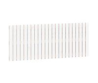 vidaxl cabecero de cama de pared madera maciza pino blanco 147x3x60 cm