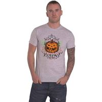 nightmare before christmas camiseta manga larga all hail the pumpkin king para mujer