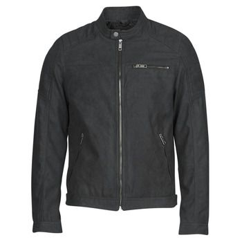 Jack & Jones Cazadora de cuero JJEROCKY para hombre
