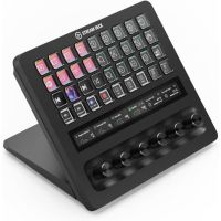 panel de control elgato stream deck  xl 36 teclas lcd 6 diales usb-c