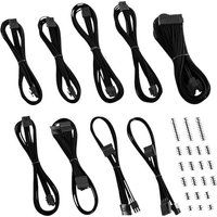 cablemod classic modmesh c-series corsair axi hxi rm cable kit - black black