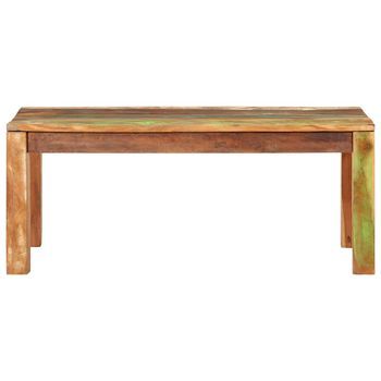 Mesa De Centro 110x55x40 Cm Madera - Multicolor