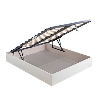 Canapé Somier 135x200cm Royal Sleep Blanco Montaje Incluido