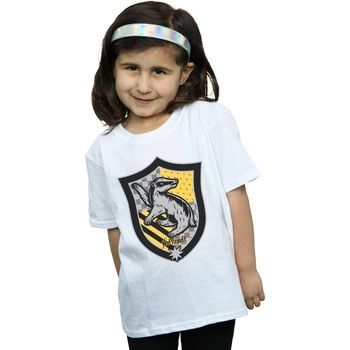 Harry Potter Camiseta Hufflepuff para niña
