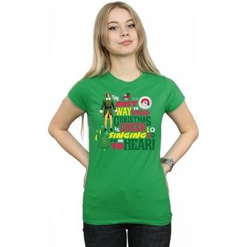 Elf Camiseta Christmas Cheer para mujer