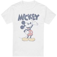 mickey mouse and friends camiseta washout para hombre