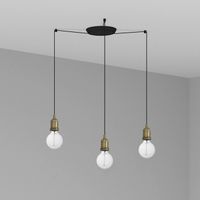 lampara de techo art 3 luces