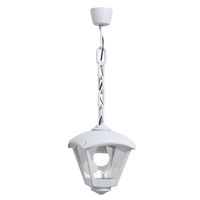 colgante roby 1xe27 ip55 l20xan20xal70cm resina blanca