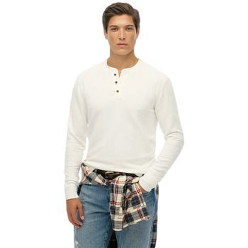Superdry Camiseta manga larga Merchant Grandad para hombre