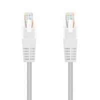 cable de red nanocable latiguillo cat6 utp rj45 awg24 25cm blanco 100 cobre