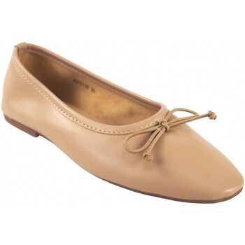 Bienve Mocasines Zapato señora ad3136 taupe para mujer