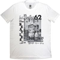 the beatles tops y camisetas 1962 para hombre