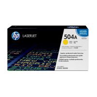 hp 504a toner original laserjet amarillo