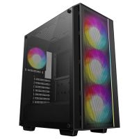 deepcool matrexx 55 mesh v4 c cristal templado usb 32 negra
