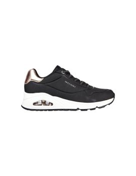 Zapatillas Skechers Uno - Shimmer Away Mujer Negro