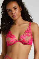 hunkemoller sujetador con aros sin relleno beatrice rosa