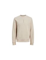sudadera jack and jones jjmicah neck moonbeam hombre