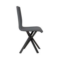 silla aury patas antracita cojin gris 11 tipo volantis
