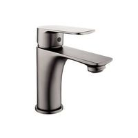 monomando lavabo coral titanio mate