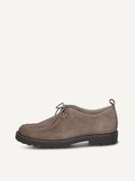 caprice low shoes brown made of leather size 36