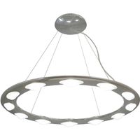 lampara de techo nazarina 12xg9 alregxd81cm cromo