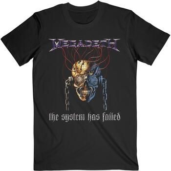 Megadeth Tops y Camisetas Systems Fail para hombre