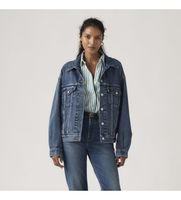 levis para mujer a1743-0154 chaqueta 90s trucker azul xs casual algodon denim