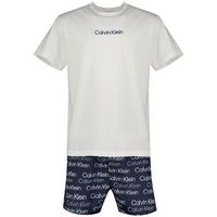 calvin klein jeans boxer lv00nm2906 crew poplin boxer set para hombre