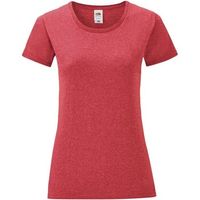 fruit of the loom camiseta iconic 150 para mujer