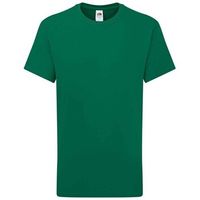 fruit of the loom tops y camisetas iconic 195 premium para nino