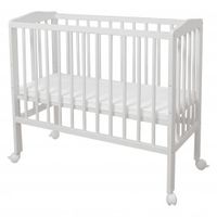 cuna 2 en 1 con colchon white