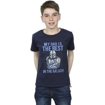 Disney Tops y Camisetas Mandalorian Best Dad para niño
