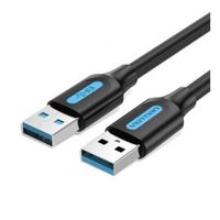 vention conbd cable usb 30 usb-a a usb-a 5gbps 05m negro
