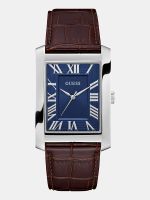 reloj analogico de piel genuina de 337 mm