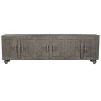 mueble tv madera 200x40x61 5440 tallado