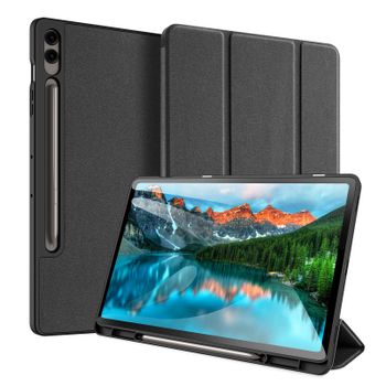 DUX-funda Trifold con soporte para tableta, para Samsung Tab S10 Ultra,S9 Plus,S9 Fe Plus,S6Lite, con lápiz óptico y Auto Sleep Wake