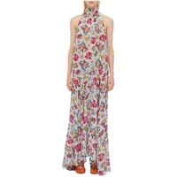 msgm vestido largo 4041mda26-267152-1 para mujer