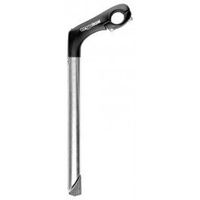 ergotec potencia de cana kobra 254254 90 mm 300 mm aluminio acero inoxidable negroplata