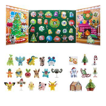 Calendario Festivo 24 Piezas 63223066 Pokemon Bizak