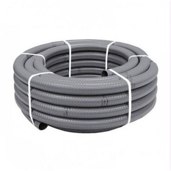Tubo Pvc Flexible 40mm. 25m. Evacuacion Gris 3261