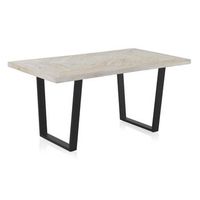 mesa comedor 160x90 de madera de mango