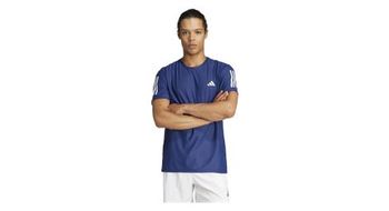 Maillot de manga corta adidas own the run azul hombre
