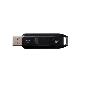 Unidad flash Patriot Xporter 3 128 GB USB-A 3.2 Gen 1 deslizante negra