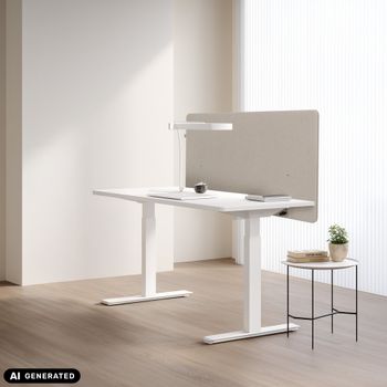 Separador de mesa aluminio topo