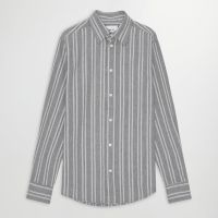 nn07 colby cotton-twill striped shirt - xl