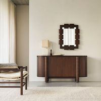 aparador de madera de mindi de 160 cm