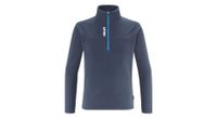 forro polar ubic lightgrid 1 2 zip azul de mijo para hombre