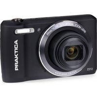 praktica luxmedia z212-bk compact camera - black black
