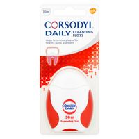 corsodyl daily gum care expanding floss